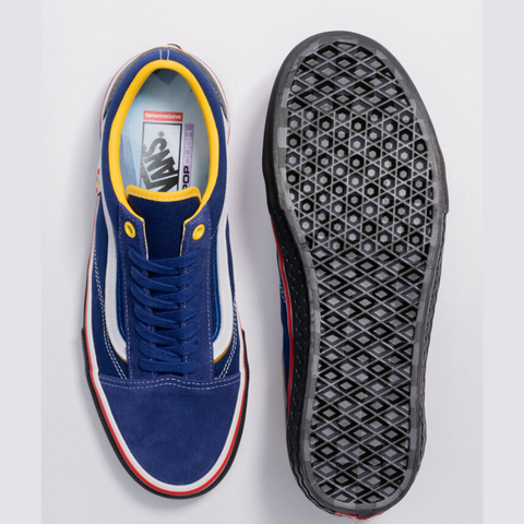 Vans X Pa’din Musa - Skate Old Skool Shoes [BLUE]