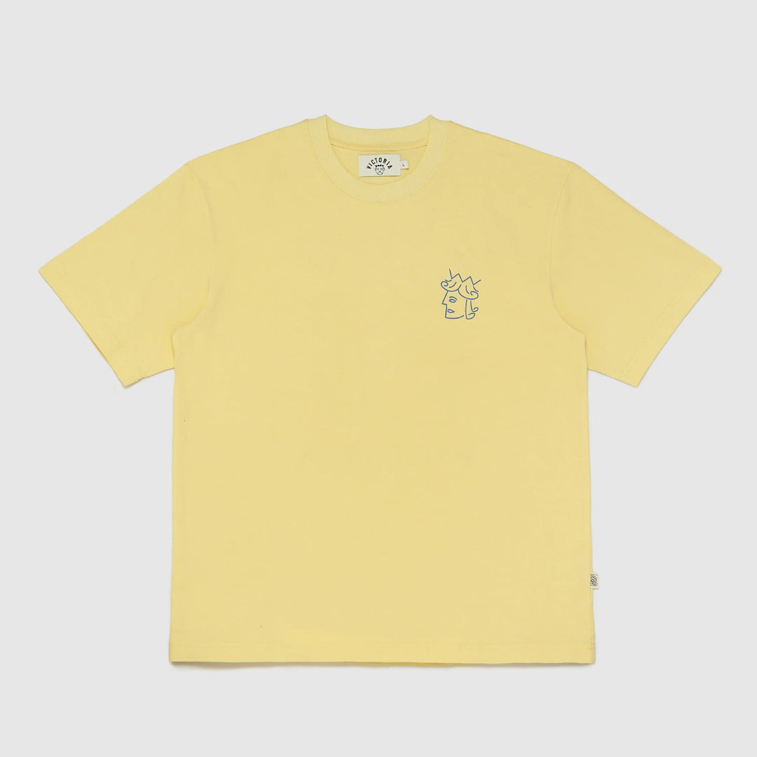 Victoria - Queenhead Logo S/S Tee [Yolk]