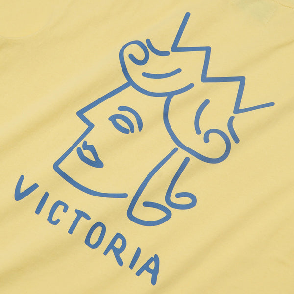 Victoria - Queenhead Logo S/S Tee [Yolk]