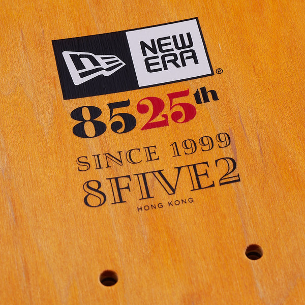 8FIVE2 x New Era - 25th Anniversary Limited Edition Deck 8” [BLACK]