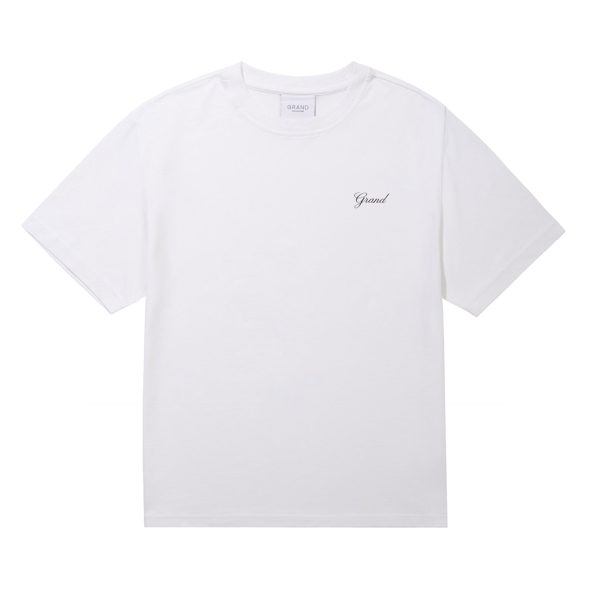 Grand - Script S/S Tee [White]