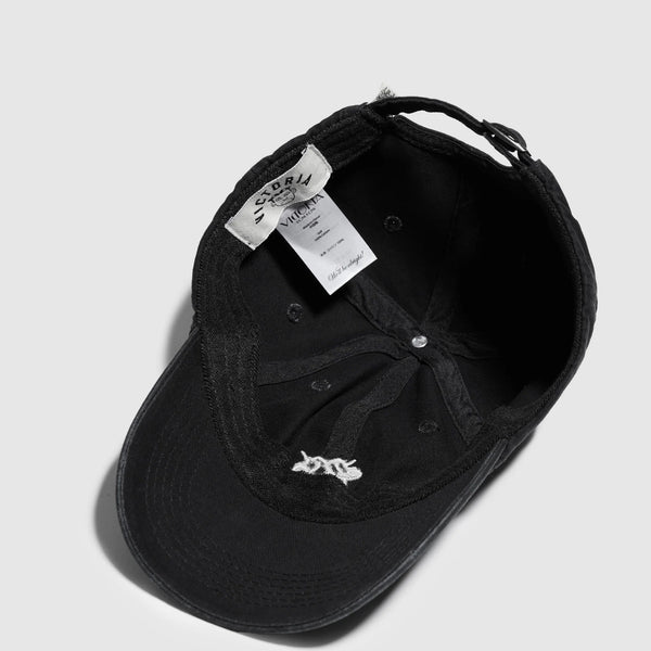 Victoria - Queenhead Logo Cap [Black]