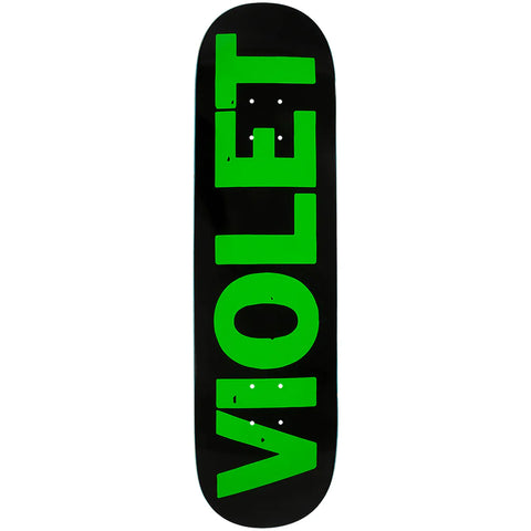 VIOLET - Violet Crew Deck 8.25” [Black/Green]