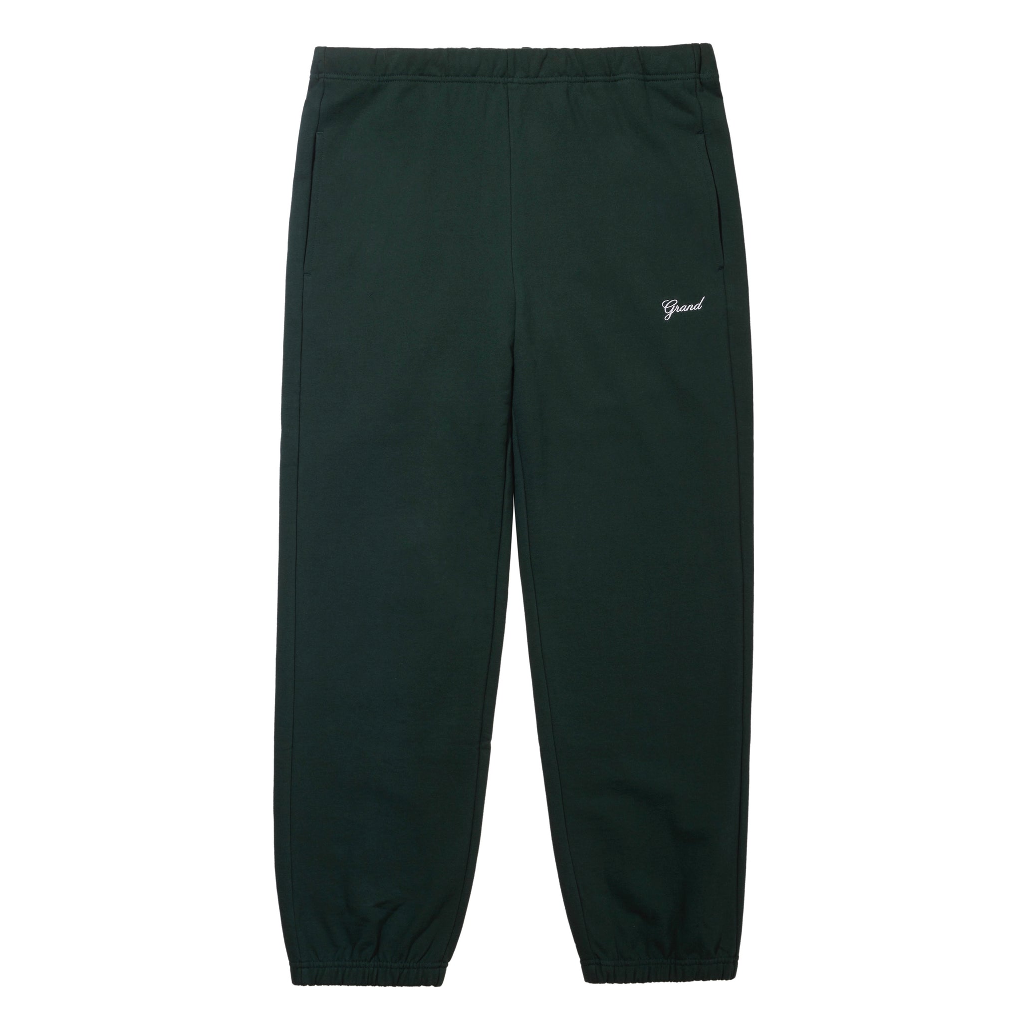 Grand - Script Sweat Pant [Forest Green]