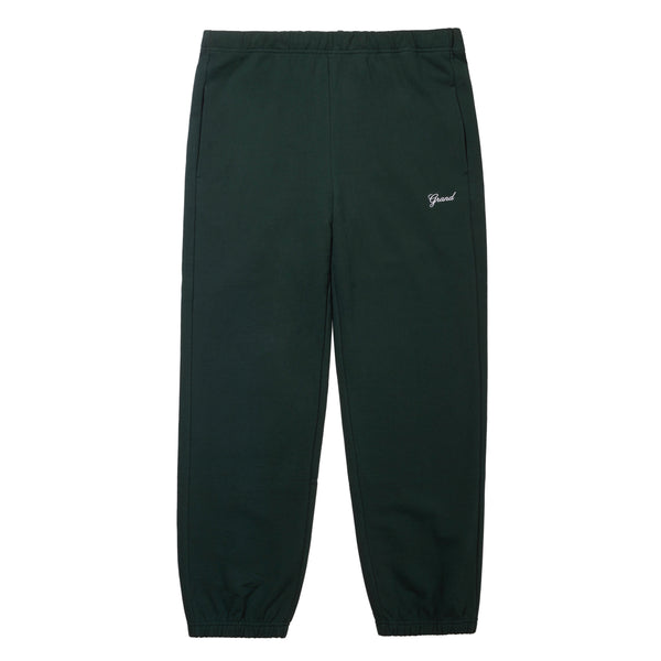 Grand - Script Sweat Pant [Forest Green]