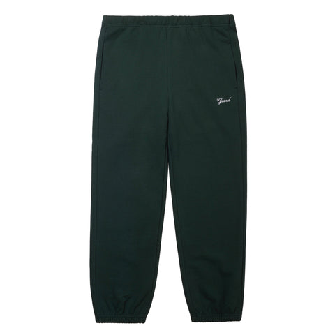 Grand - Script Sweat Pant [Forest Green]