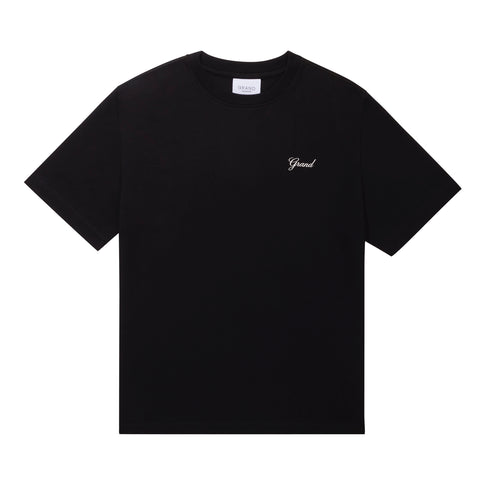 Grand - Script S/S Tee [Black]