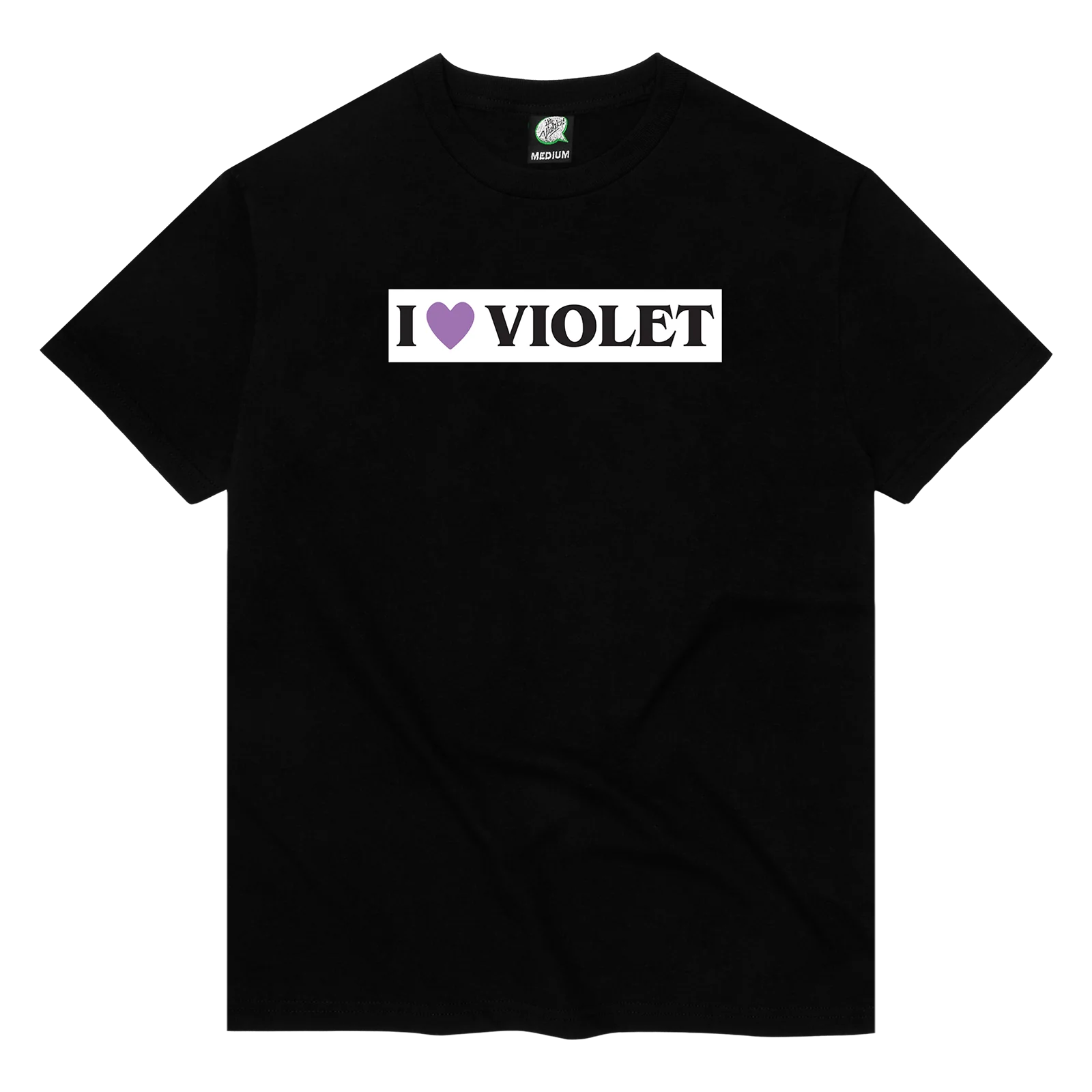 VIOLET - I Heart Violet S/S Tee [Black]