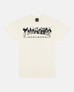 Thrasher x Anti-Hero - Pigeon Mag S/S Tee [Natural]