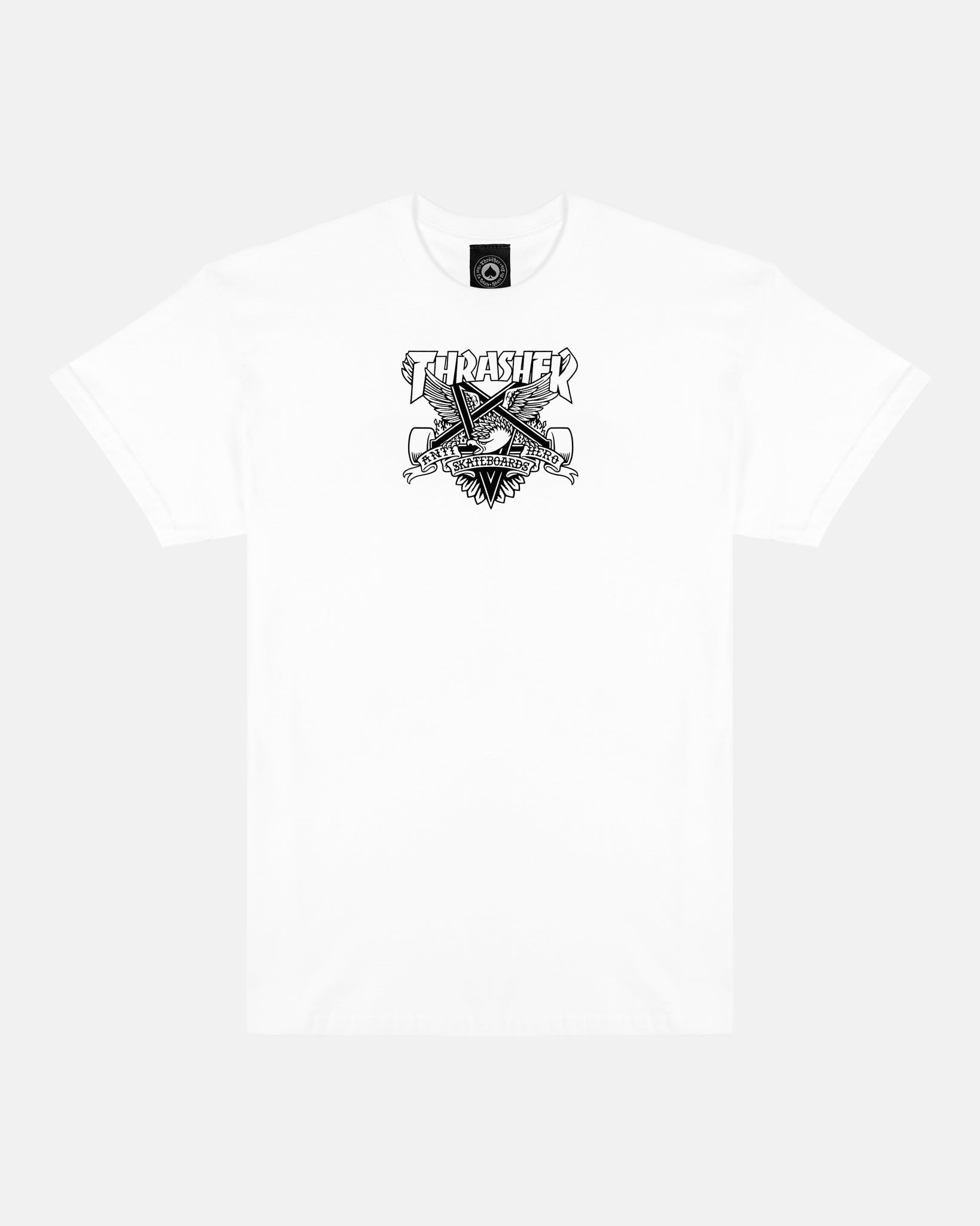 Thrasher x Anti-Hero - Eaglegram S/S Tee [White]