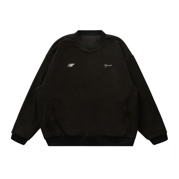 Grand x New Balance - Polar Fleece Windshirt [Black]
