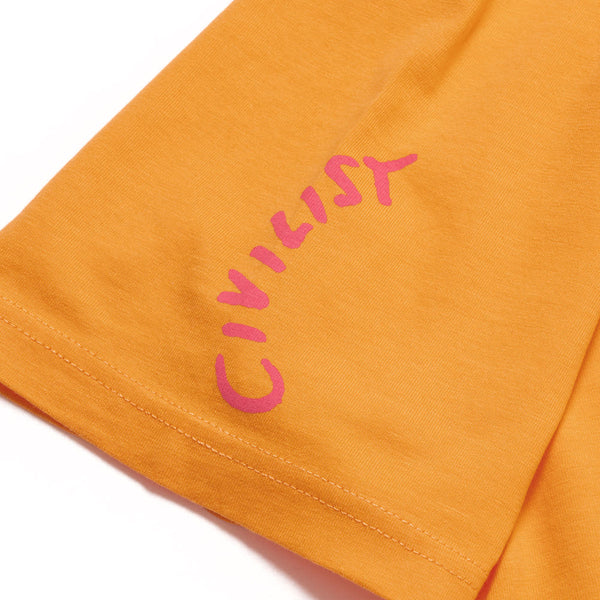 Civilist - Sponsor S/S Tee [Orange]