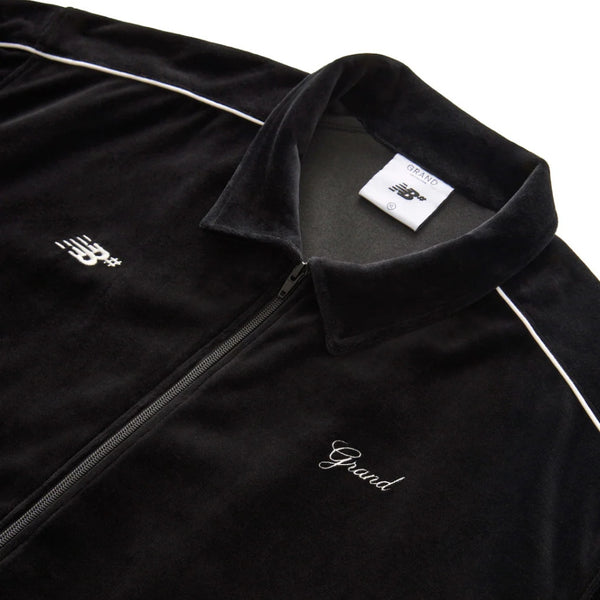 Grand x New Balance - Velour Jacket [Black]