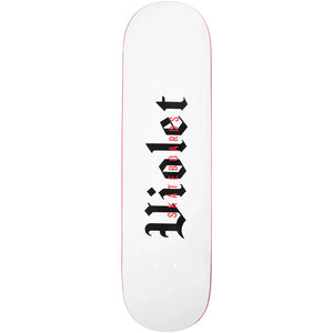 VIOLET - Straight Up Deck 8” [White]