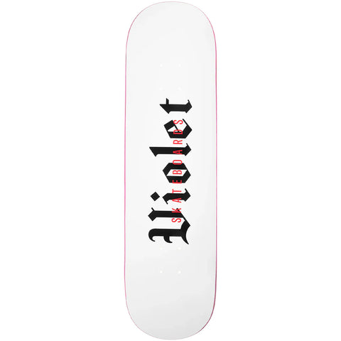 VIOLET - Straight Up Deck 8” [White]