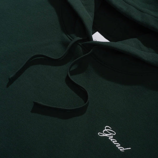 Grand - Script Hoodie [Forest Green]