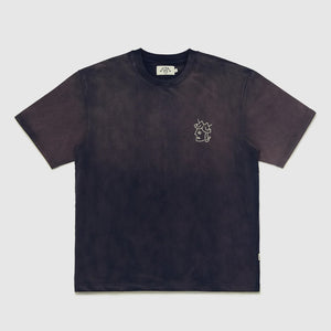 Victoria - Sun Faded Queenhead Logo S/S Tee [Navy]