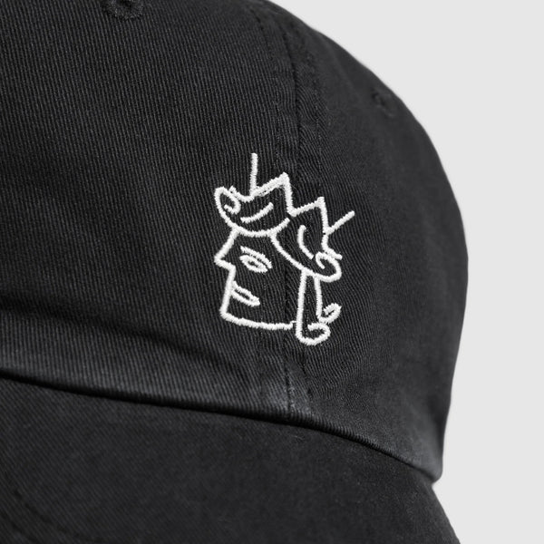 Victoria - Queenhead Logo Cap [Black]