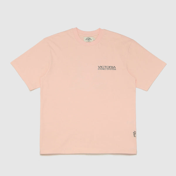 Victoria - Stereo S/S Tee [Pink]