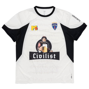 Civilist - Football Jersey [BEIGE/BLACK]