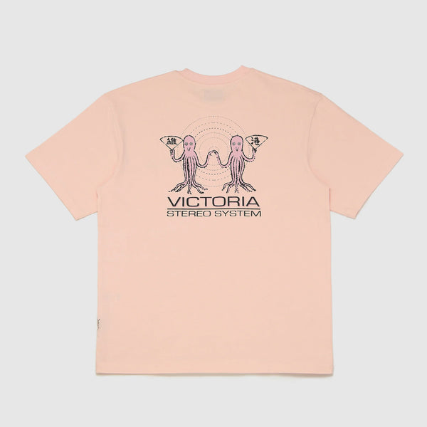 Victoria - Stereo S/S Tee [Pink]