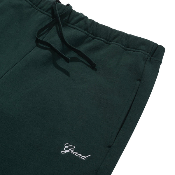 Grand - Script Sweat Pant [Forest Green]