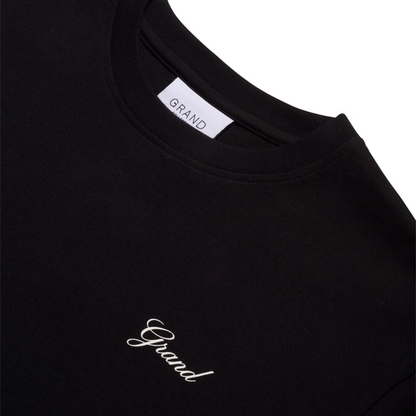 Grand - Script S/S Tee [Black]