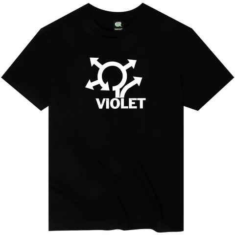 VIOLET - Where Do You Think Your Going S/S Tee [Black]
