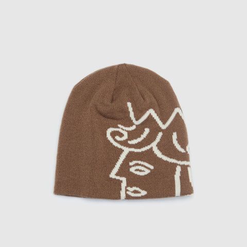 Victoria - Queenhead Skullcap [Brown]