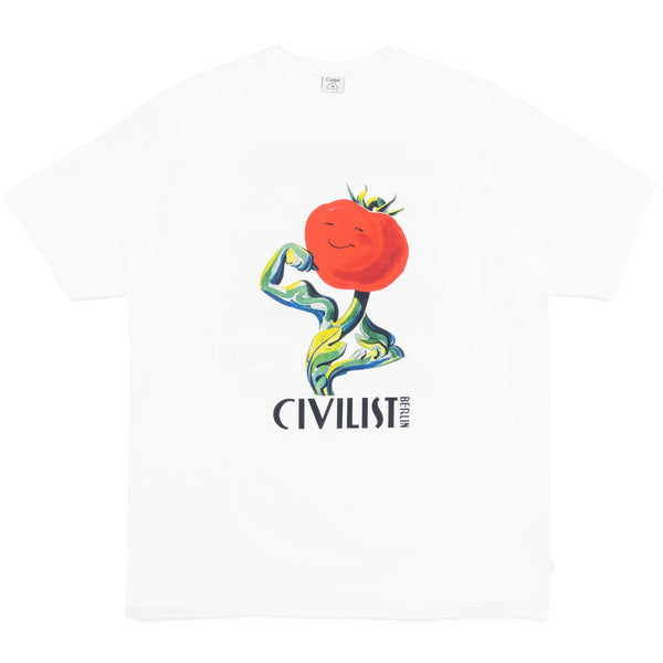 Civilist - Tomato S/S Tee [WHITE]