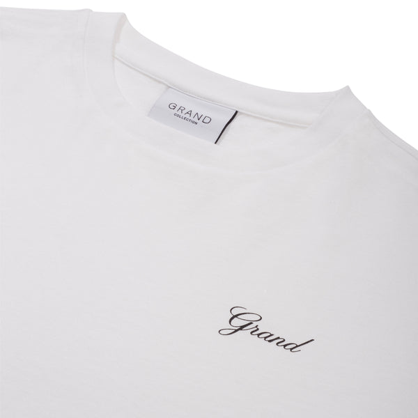Grand - Script S/S Tee [White]
