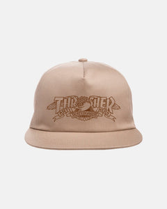 Thrasher x Anti-Hero - Mag Banner Snapback [Khaki]