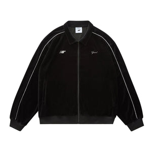 Grand x New Balance - Velour Jacket [Black]