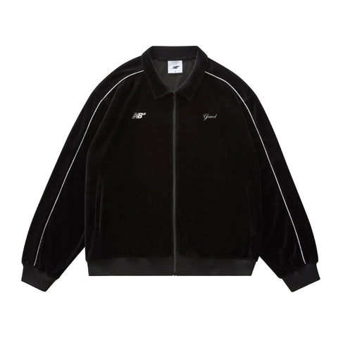 Grand x New Balance - Velour Jacket [Black]