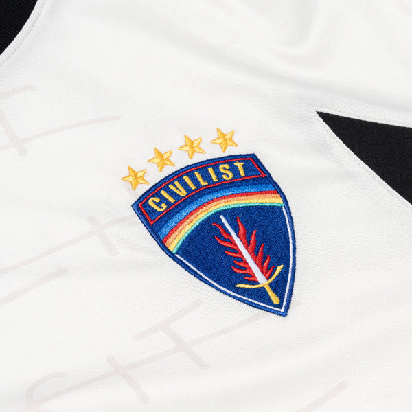 Civilist - Football Jersey [BEIGE/BLACK]