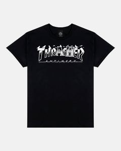 Thrasher x Anti-Hero - Pigeon Mag S/S Tee [Black]