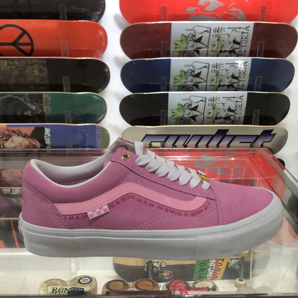 VANS x Avenue & Son x Jeremy Hu - Skate Old Skool Shoes [PINK]