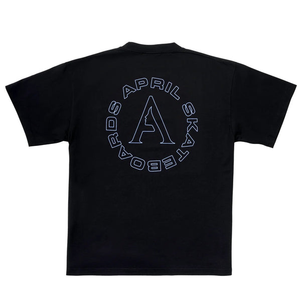 April - Full Circle S/S Tee [BLACK]