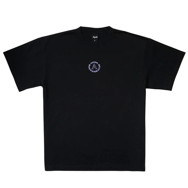 April - Full Circle S/S Tee [BLACK]