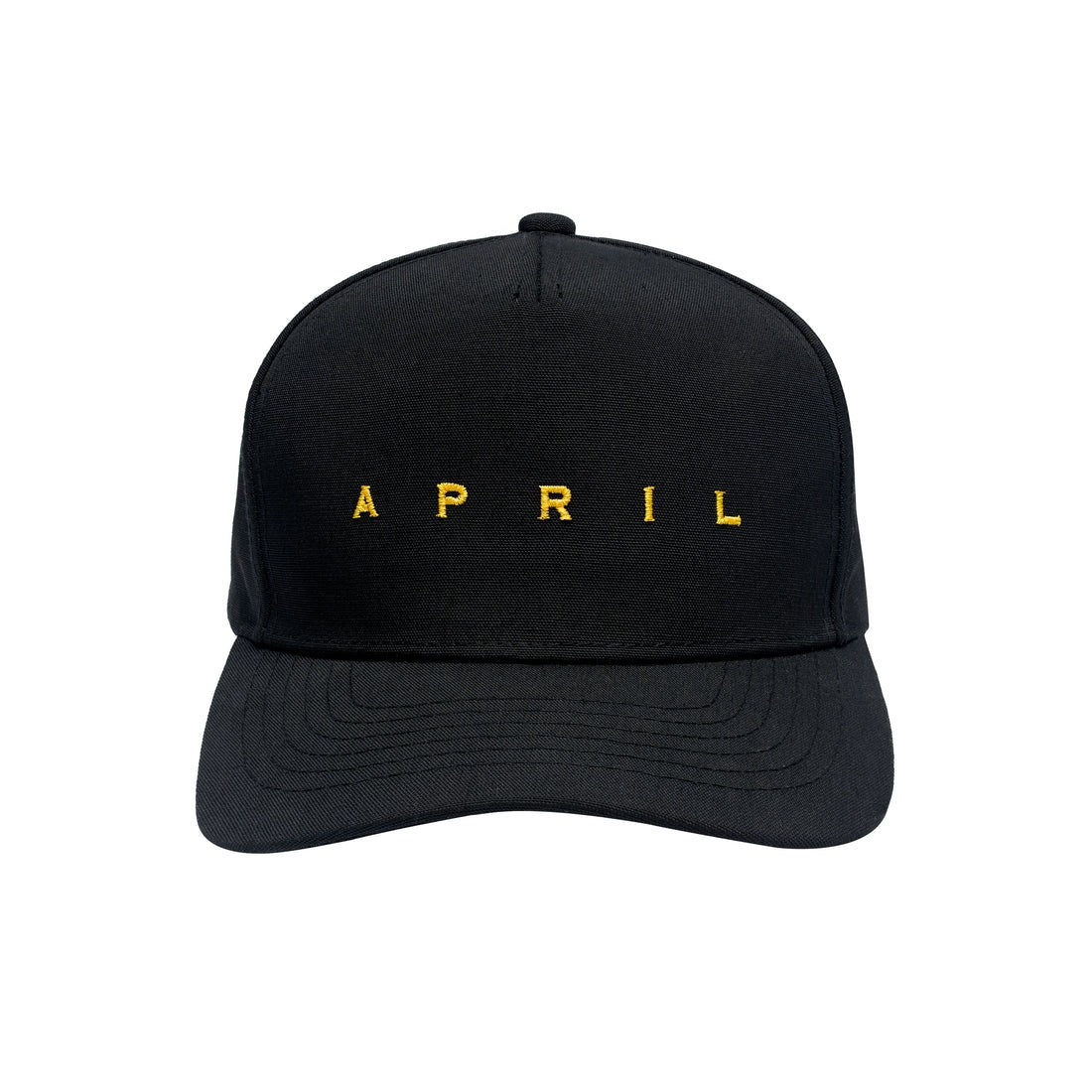 April - EMB Cap [BLACK/YELLOW]