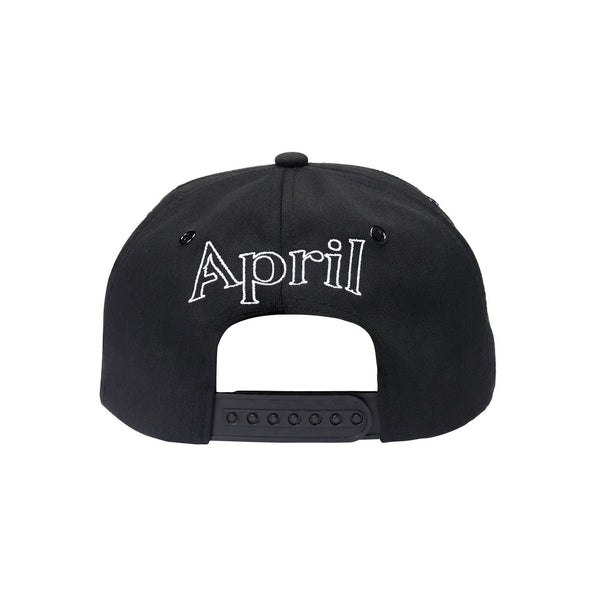 April - EMB Cap [BLACK/WHITE]