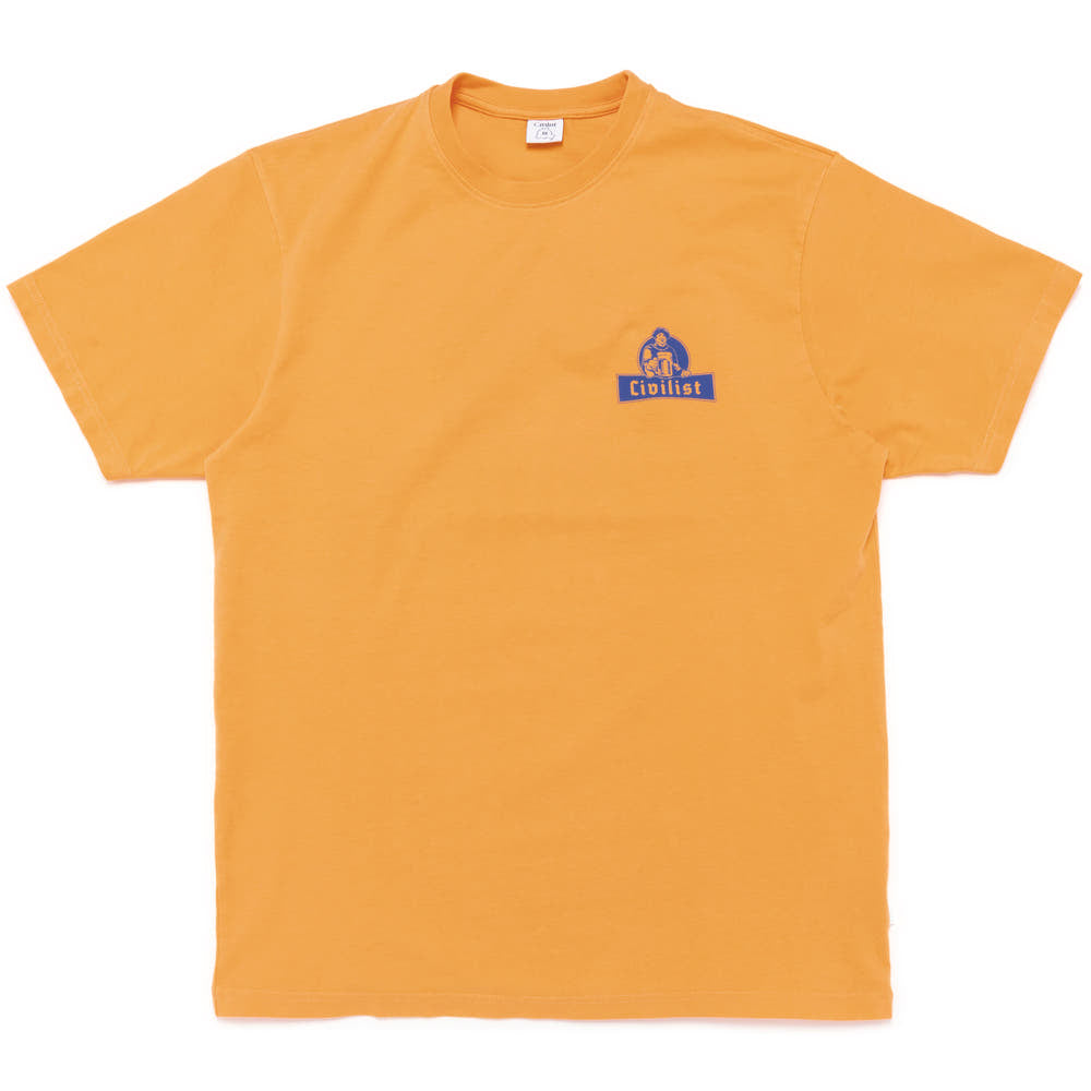 Civilist - Schulle S/S Tee [Orange] – 8FIVE2