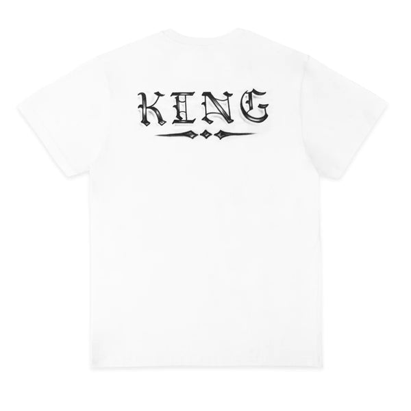King Skateboards - Royal Jewels Airbrush S/S Tee [WHITE]