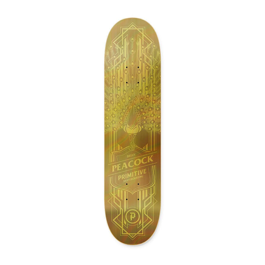 Primitive - Brian Peacock Holofoil Deck 7.875” [GOLD] – 8FIVE2
