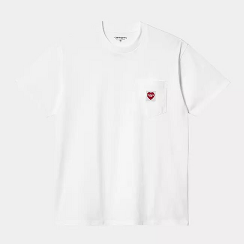 Carhartt WIP - Pocket Heart S/S Tee [WHITE]