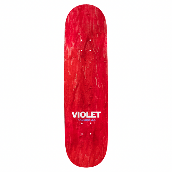 VIOLET - Kader “Put Your Money Where Your Mouth Is” Deck 8.25” [BLACK]