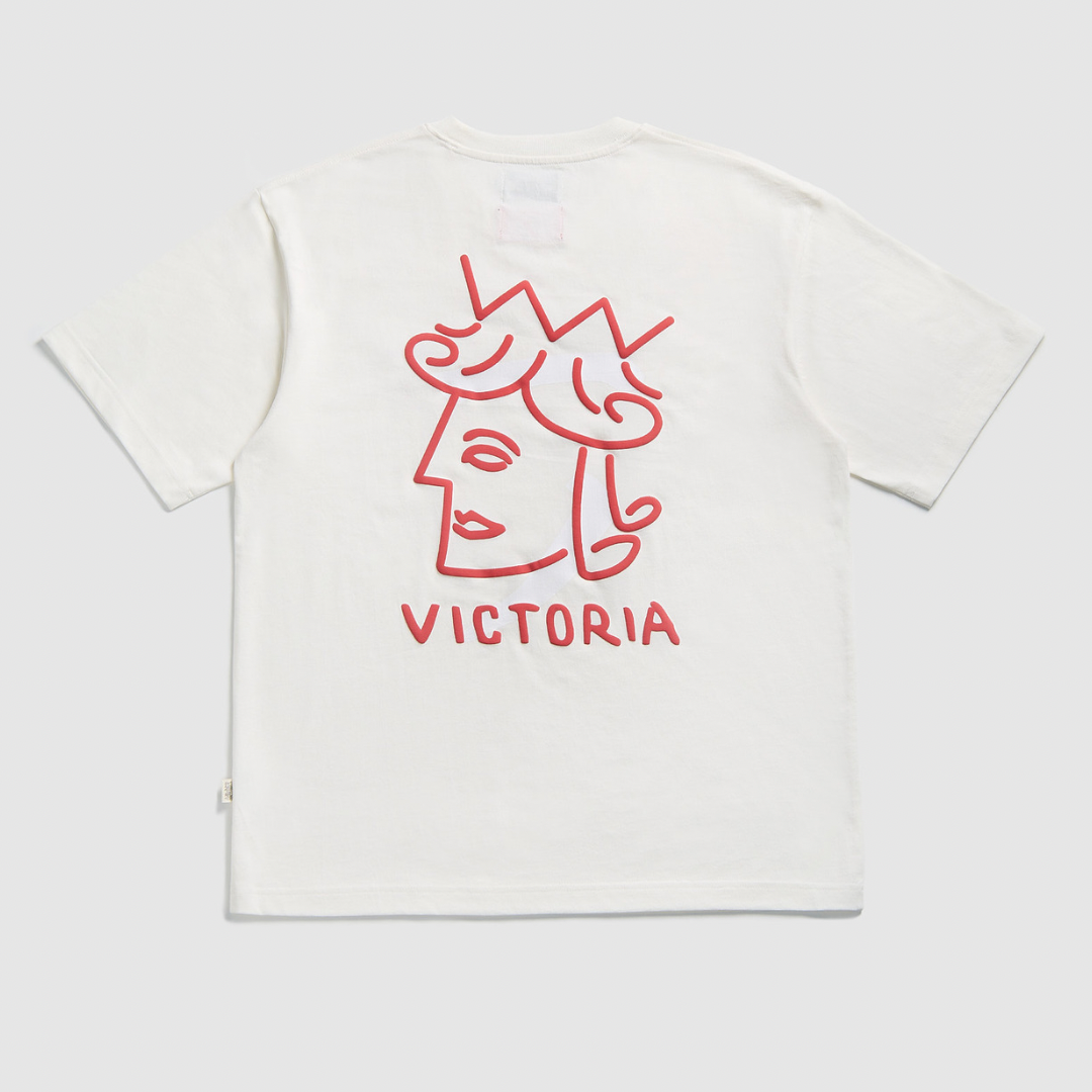 Victoria - Victoria X Yat Pit Logo S/S Tee [WHITE]
