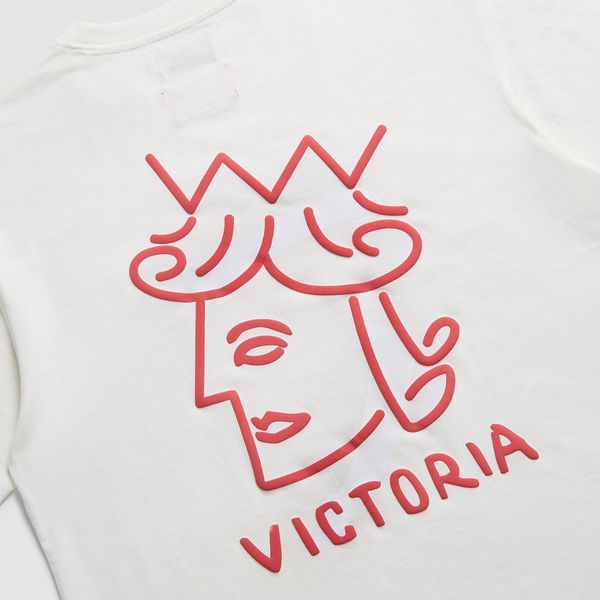 Victoria - Victoria X Yat Pit Logo S/S Tee [WHITE]