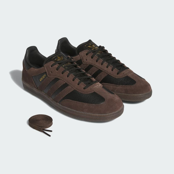 Adidas - Samba ADV X Kader Shoes IF9235 [BLACK/BROWN]