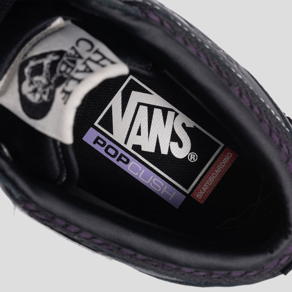 VANS X Pass-port Skate Half Cab [BLACK/NIGHT SUEDE]